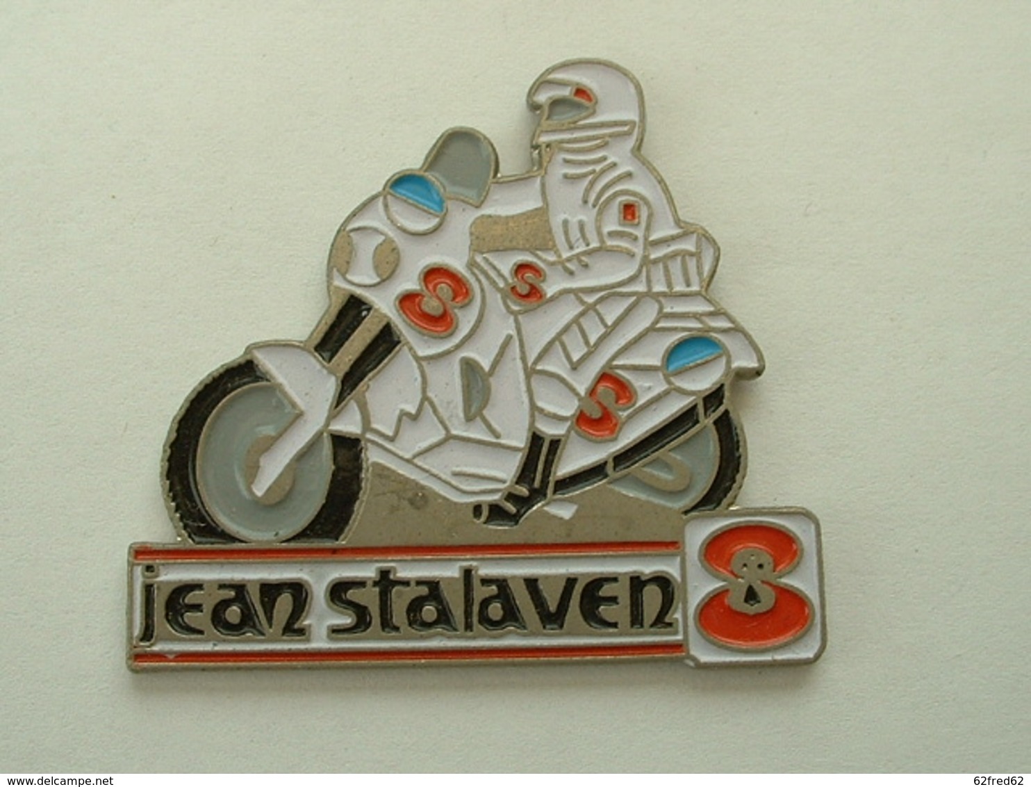 PIN'S MOTO - JEAN STALAVEN - Motos