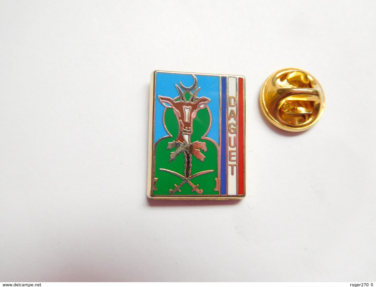 Beau Pin's En Zamac , Armée Militaire , Opération Daguet , Signé Metargent - Militaria