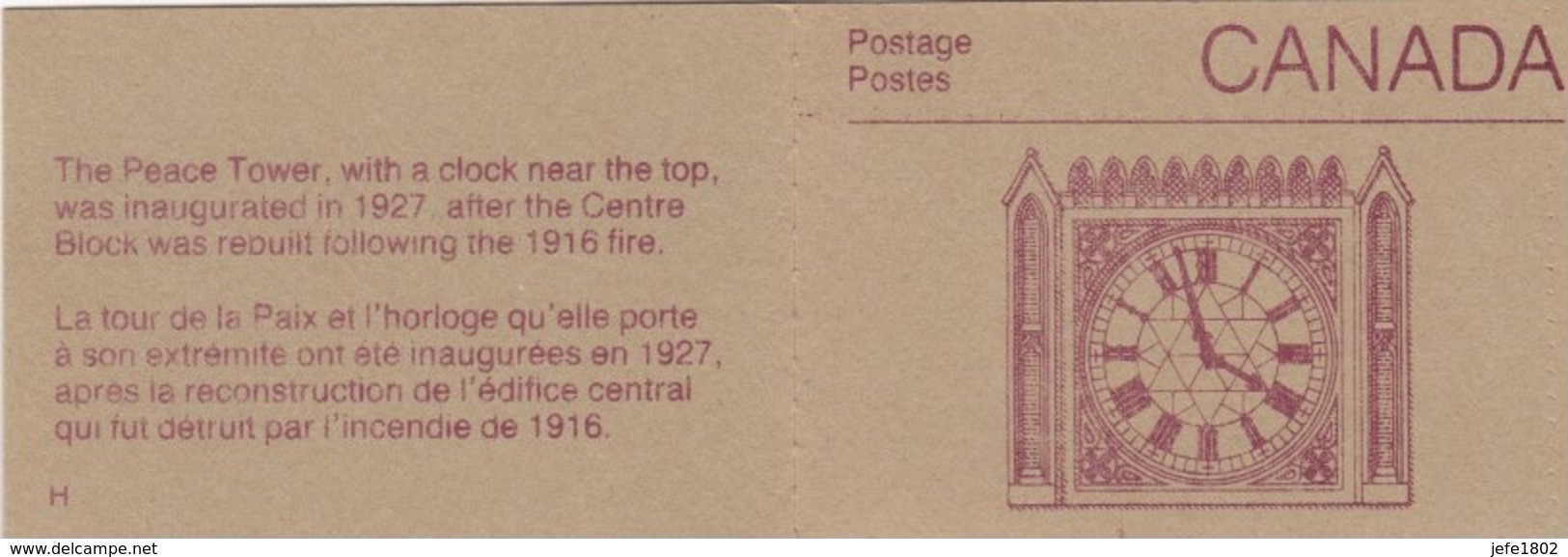 The Peace Tower - Carnets Complets