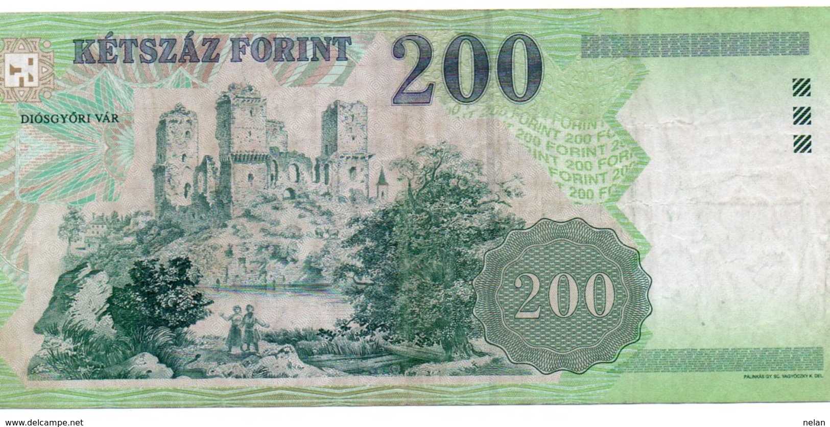 HUNGARY 200 FORINT 2003 P-187 XF - Ungheria