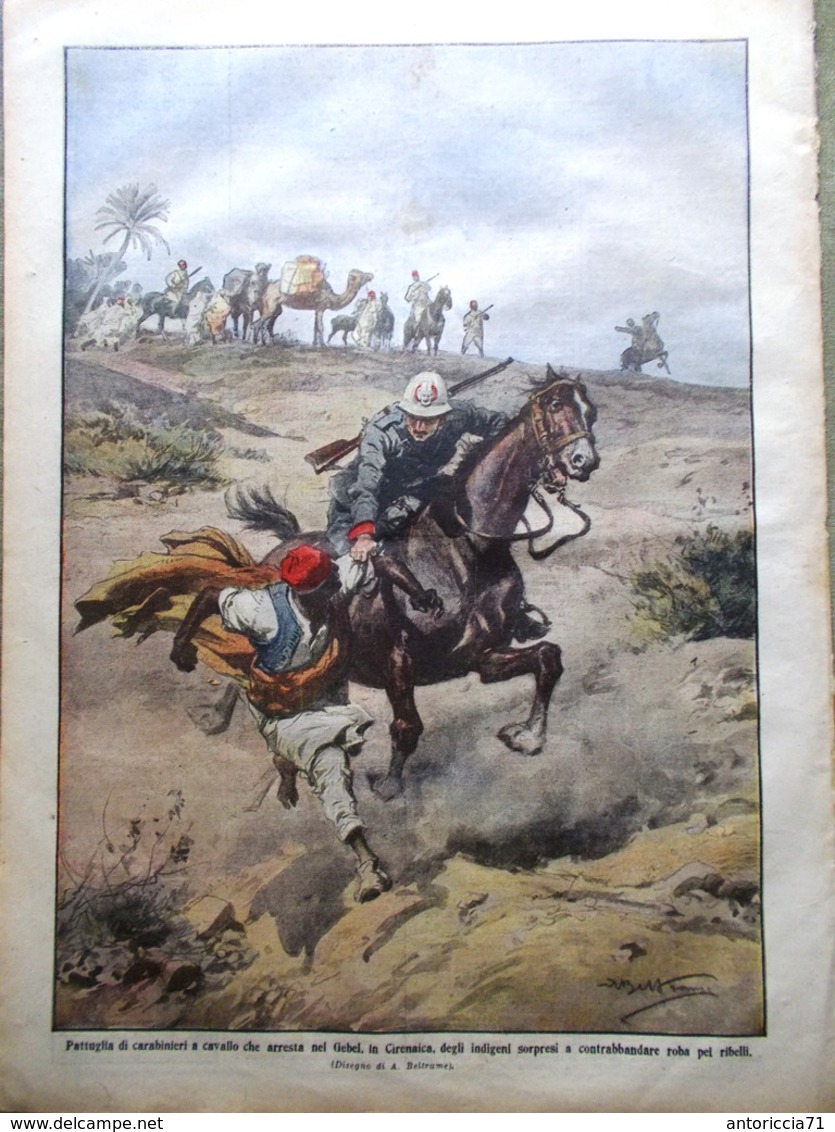 La Domenica Del Corriere 10 Maggio 1914 Vicenza Dealessi Croce Rossa Canada Roma - Guerre 1914-18