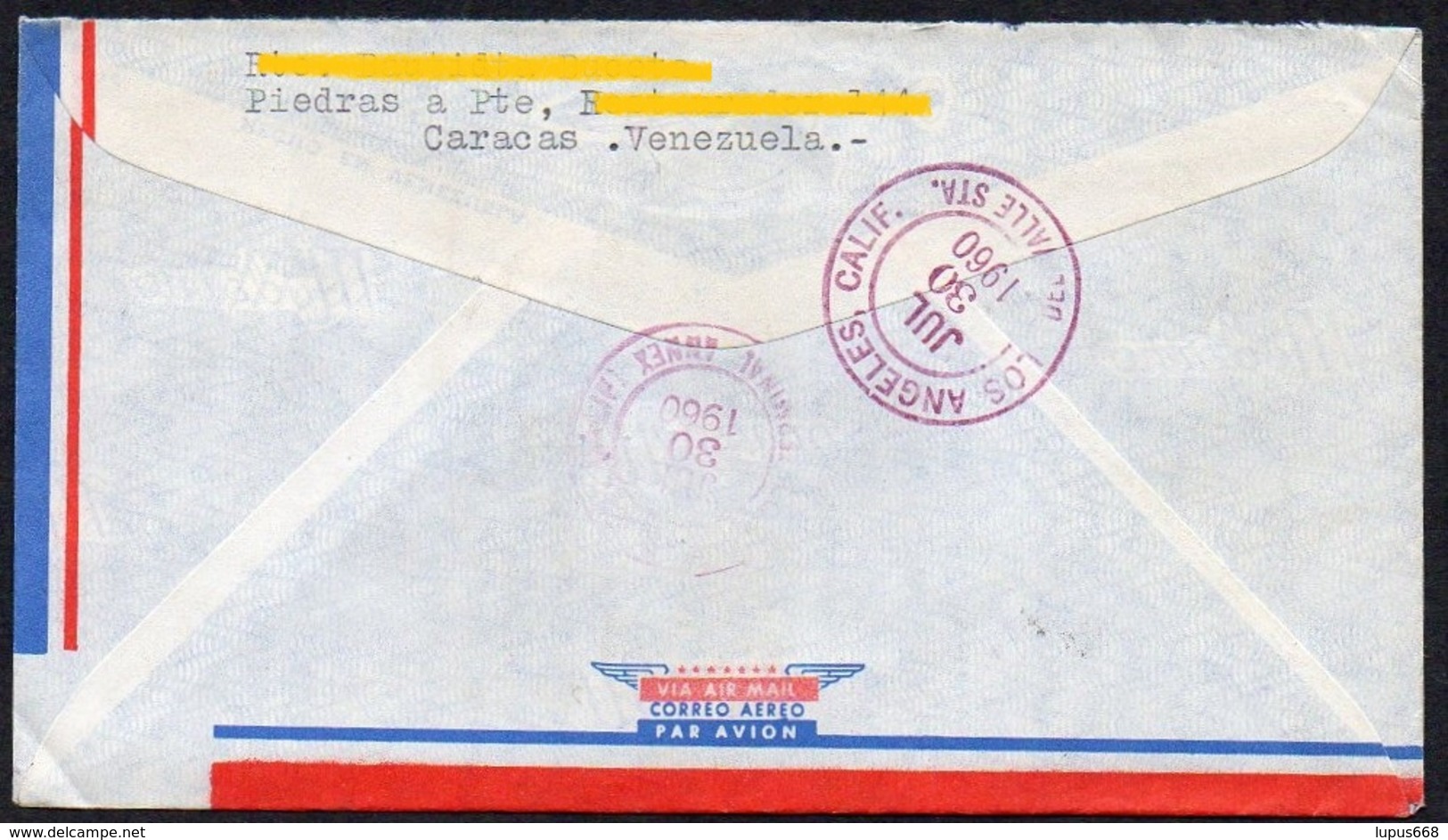 Venezuela 1960 MiNr. 1219  Auf R- Brief/ Letter In Die USA  ,  Hauptpostamt, Caracas - Venezuela