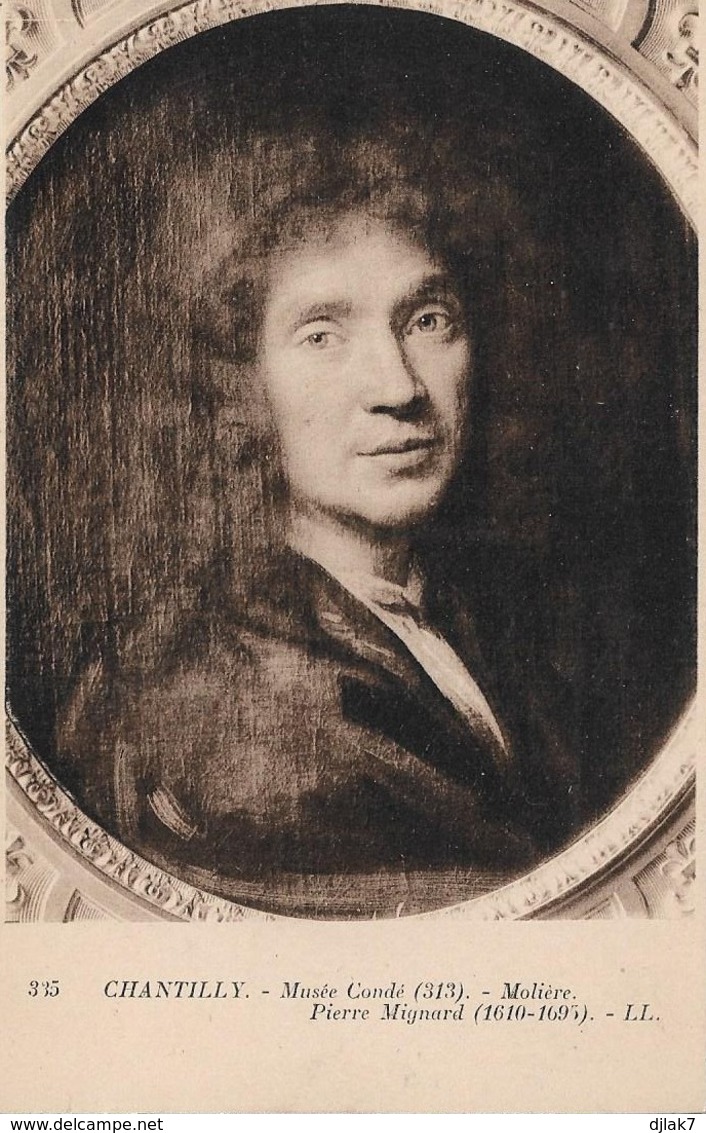 Molière Pierre Mignard Chantilly Musée Condé (2 Scans) - Pintura & Cuadros
