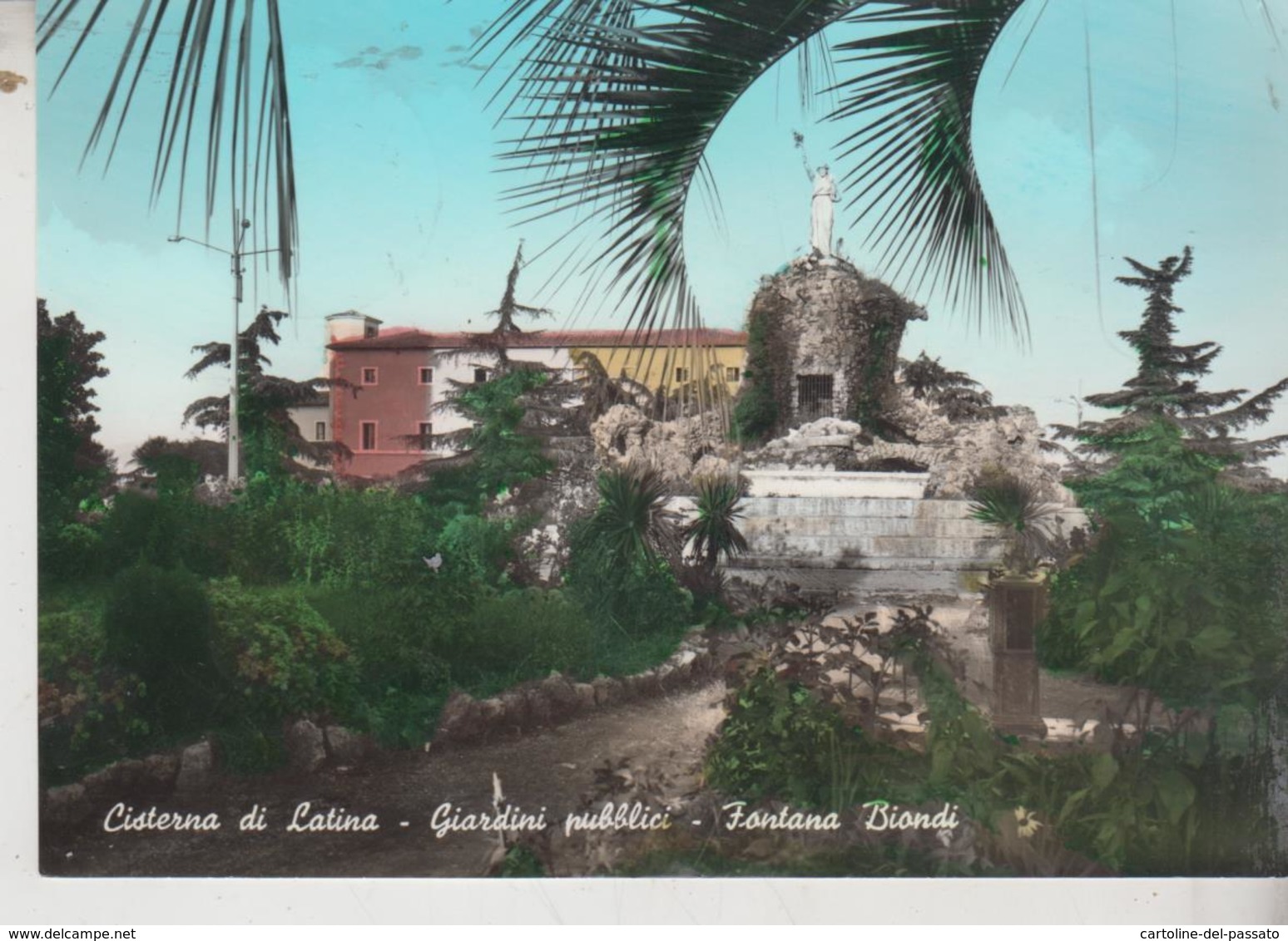 CISTERNA DI LATINA GIARDINI PUBBLICI FONTANA BIONDI - Latina