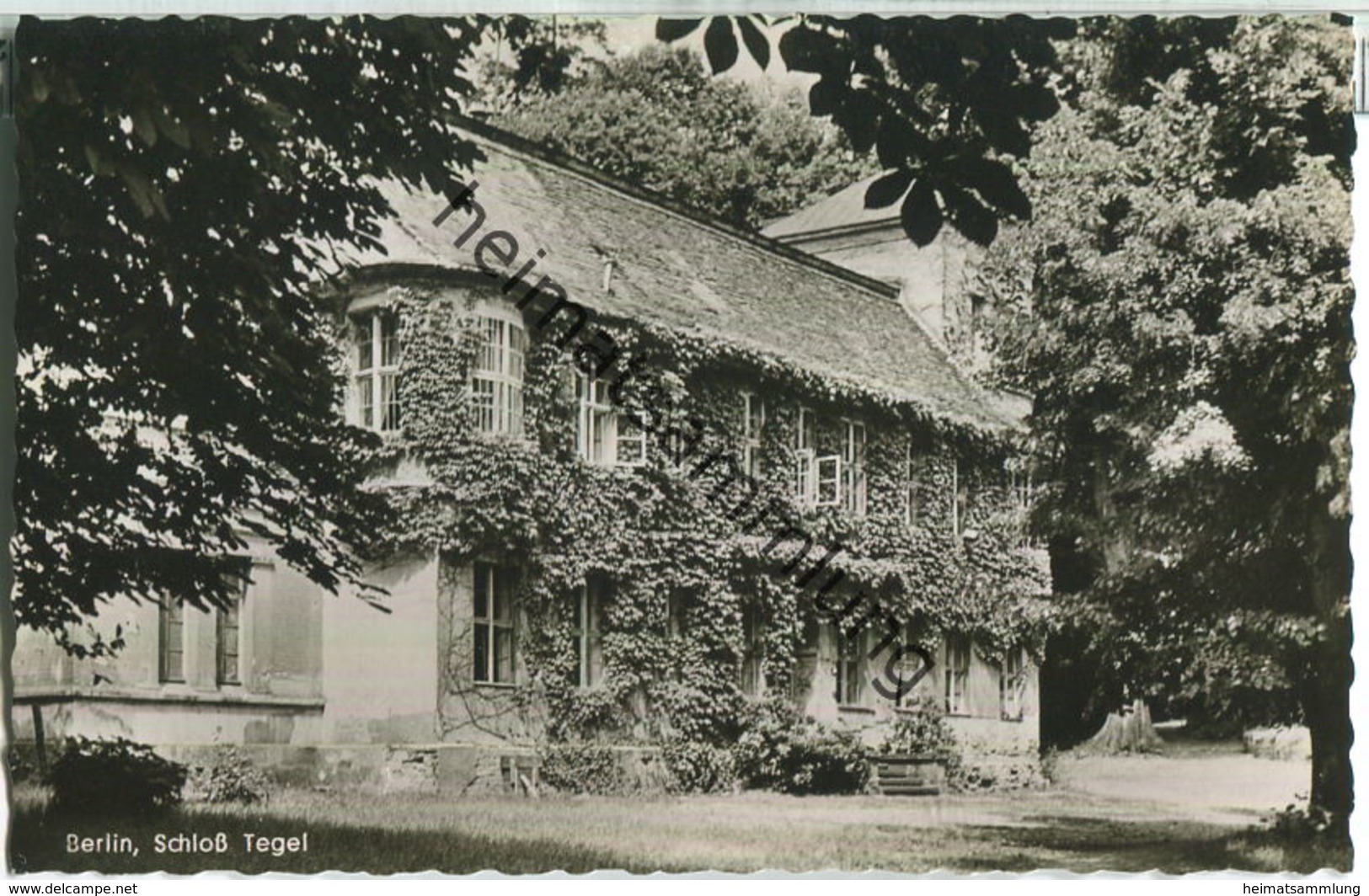 Berlin-Tegel - Schloss - Verlag Kunst Und Bild Berlin 50er Jahre - Tegel