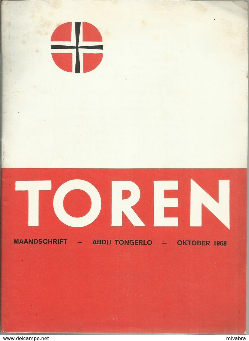 TOREN - MAANDSCHRIFT - ABDIJ TONGERLO - OKTOBER 1968 - Autres & Non Classés