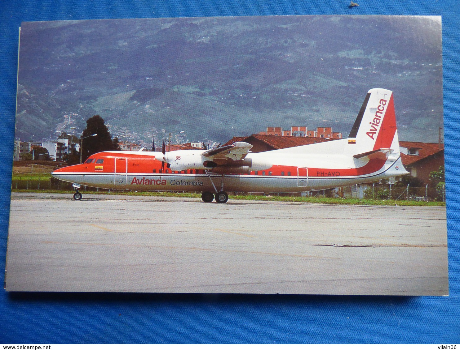 FOKKER 50   AVIANCA     PH AVO - 1946-....: Modern Era