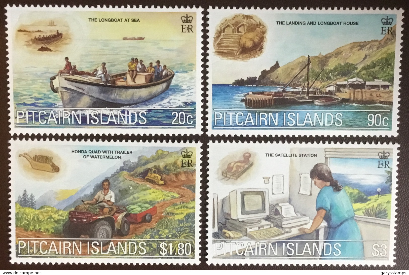 Pitcairn Islands 2000 Millennium Communications Ships MNH - Pitcairn Islands