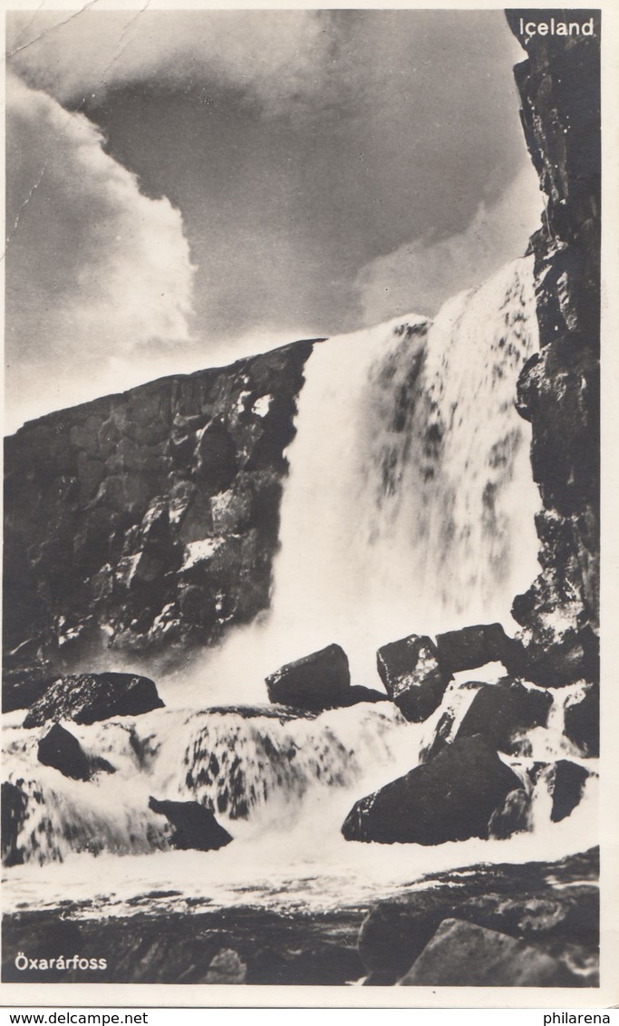 Island: 1952: Ansichtskarte Nach Lengefeld - Autres & Non Classés