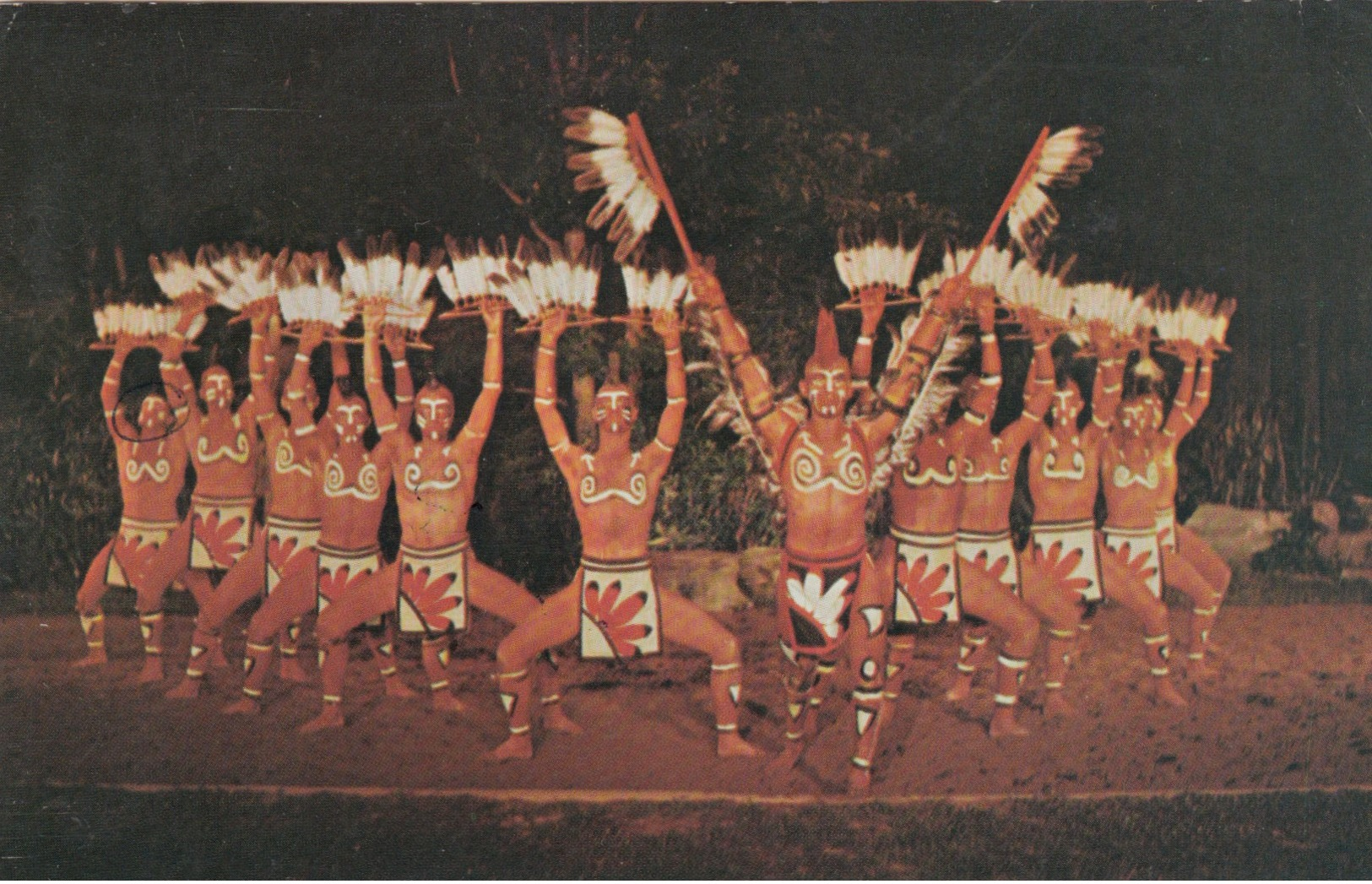 CHEROKEE , North Carolina , 1963 ; Indian Dancers - Native Americans