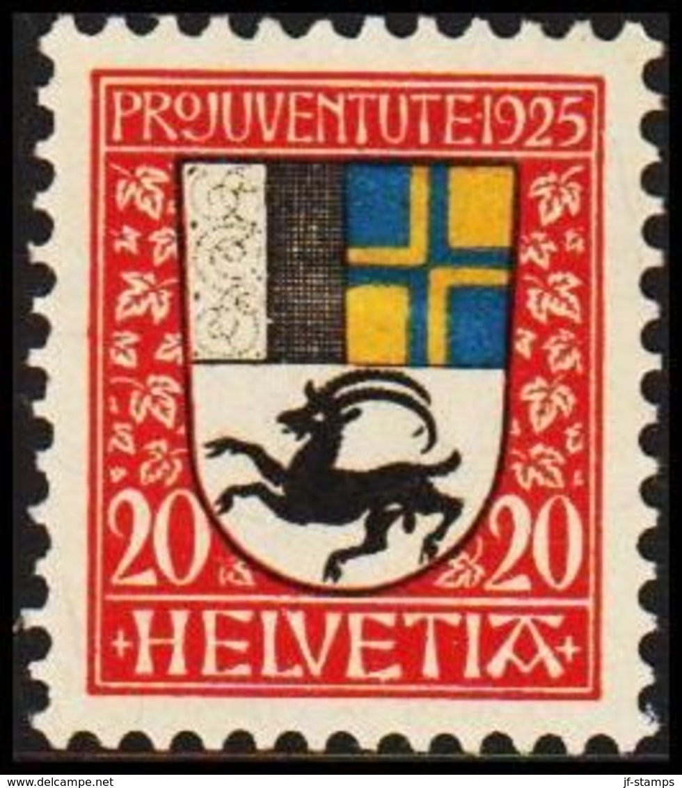 1925. PRO JUVENTUTE  20 (+5) C.  () - JF303124 - Nuovi