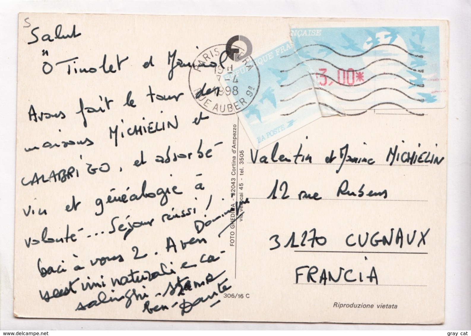 MONTELLO, ITINERARI STORICI, Used Postcard [23322] - Other & Unclassified