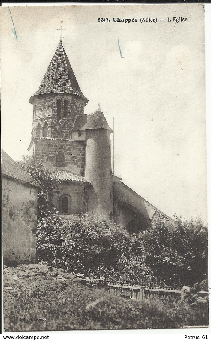 CHAPPES (Allier) - L'Eglise - Other & Unclassified