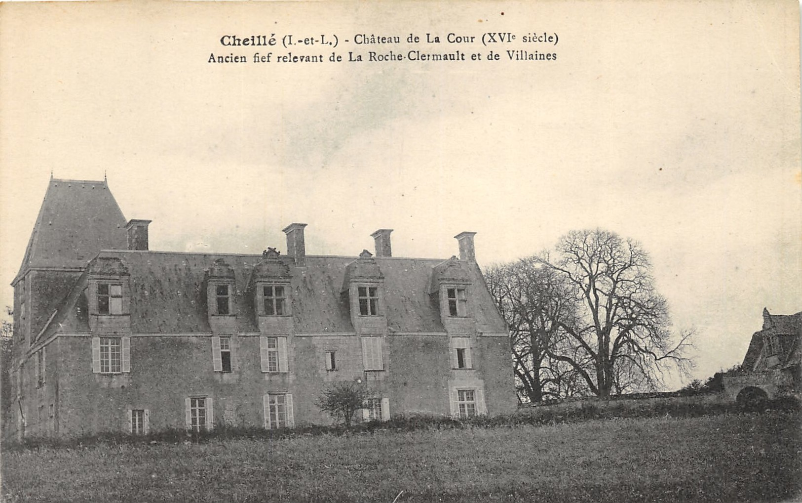 Cheillé - Château De La Cour - Other & Unclassified