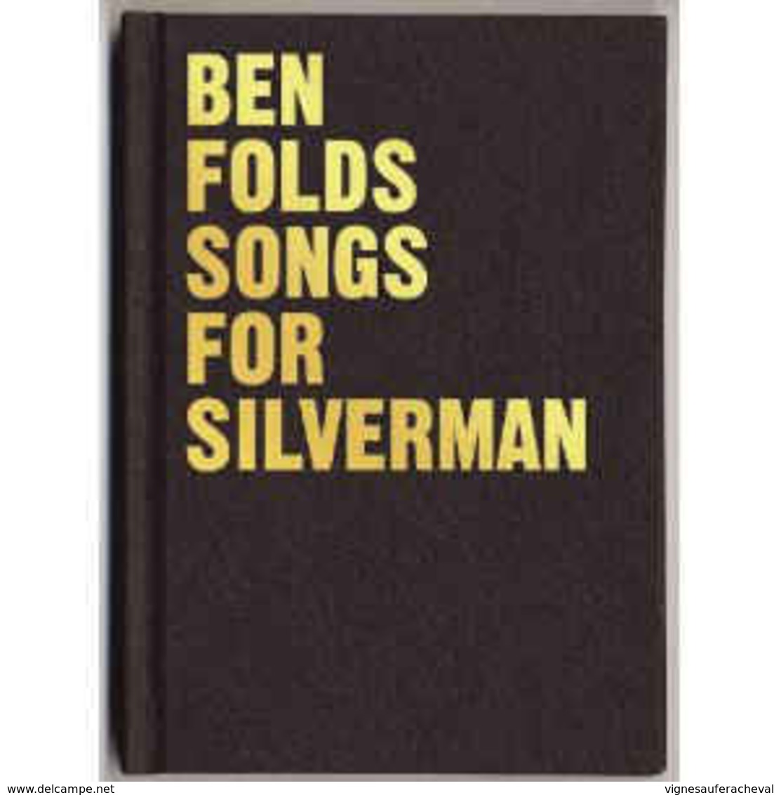 Ben Folds- Songs For Silverman (livre Cd + DVD) - Country & Folk