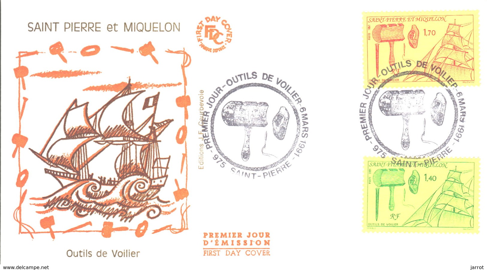 FDC 1991 N° 534, 535, 536, 545, 546, 547, 548 Et 549, 550, 551, 552, 553 Et 554 Le Lot De 10 Nveloppes - FDC