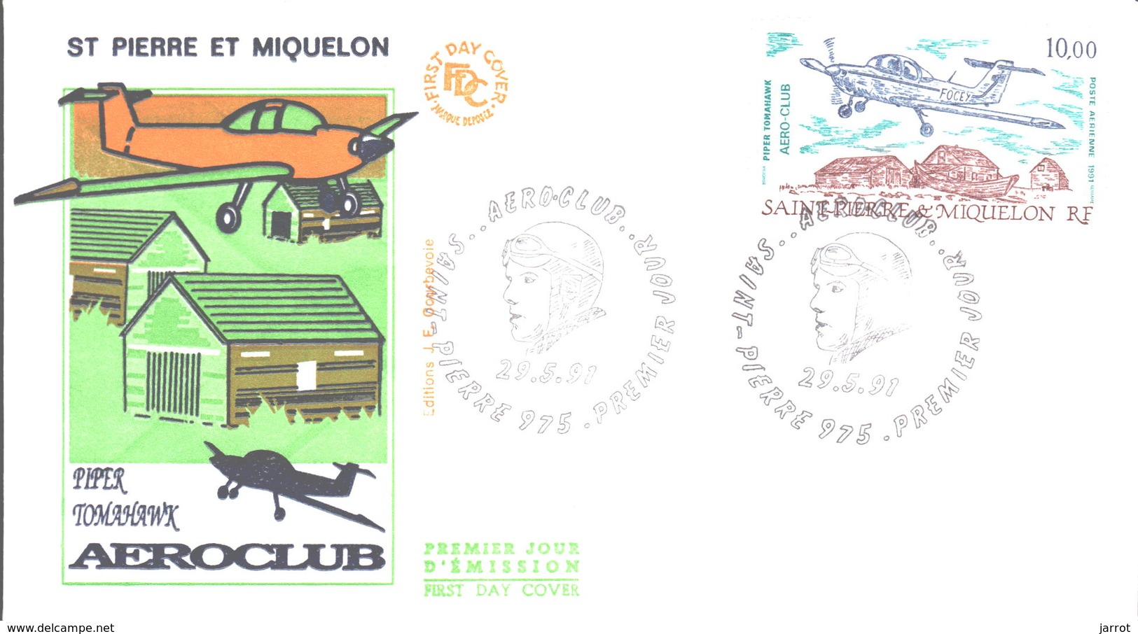 FDC 1992 PA N° 70 Et 71  29 Mai 1991 Et 6 Mai 1992   Le Lot De 2 Nveloppes - FDC