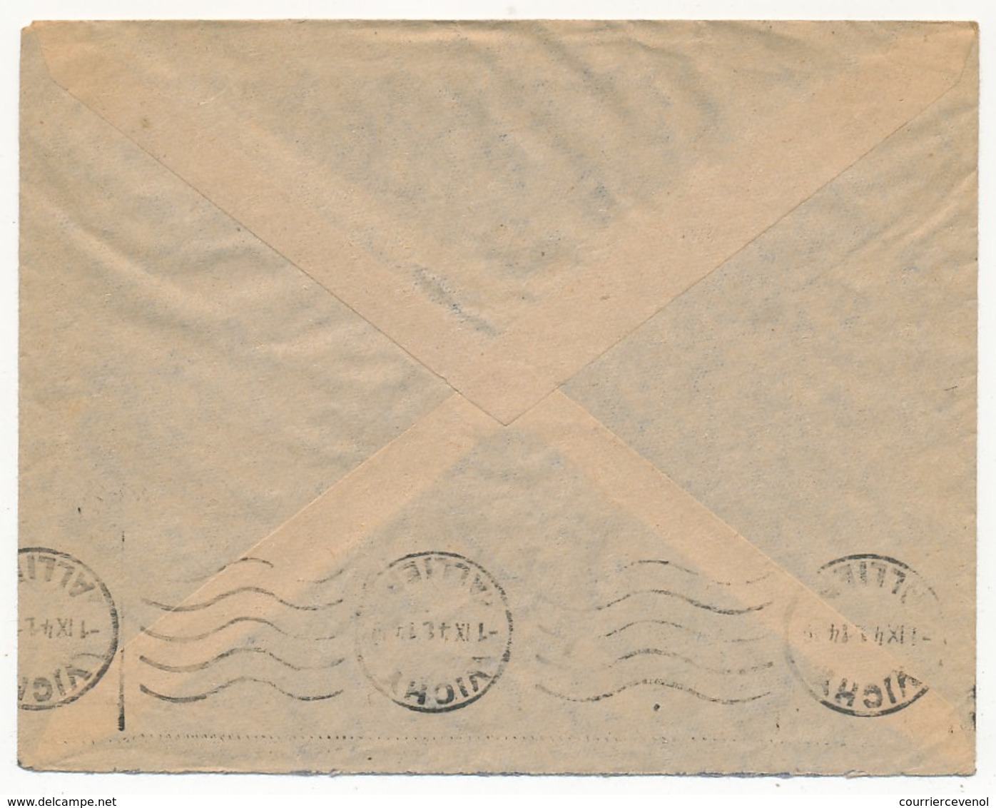 SENEGAL - Enveloppe Depuis Dakar 1941 - Cachet "Direction De L'Artillerie De L'A.O.F. Le Vaguemestre" - Briefe U. Dokumente