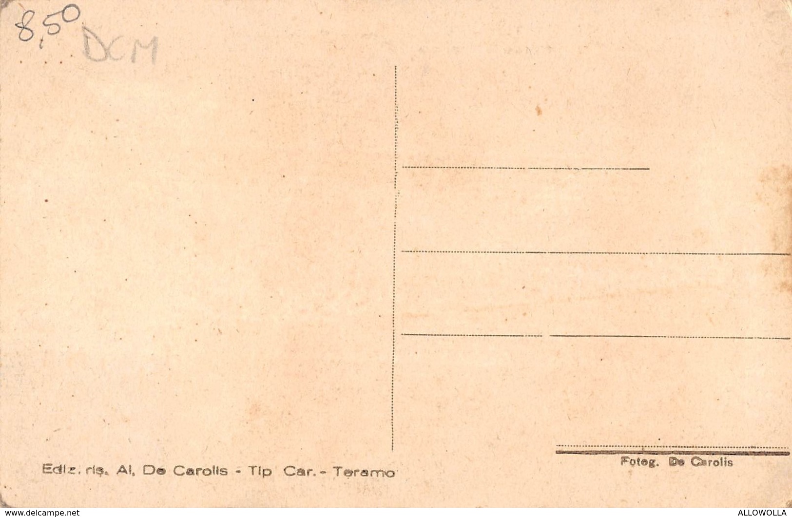 4907 " TERAMO - CORSO S. GIORGIO "-CART. POST.OR. NON SPED. - Teramo