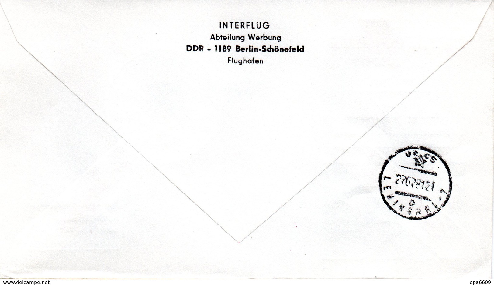 (DDR-B1) DDR Sonderumschlag "INTERFLUG 50 Jahre Polarfahrt Graf Zeppelin" EF Mi 2495 SSt.24.7.81 BERLIN 8 - Briefe U. Dokumente