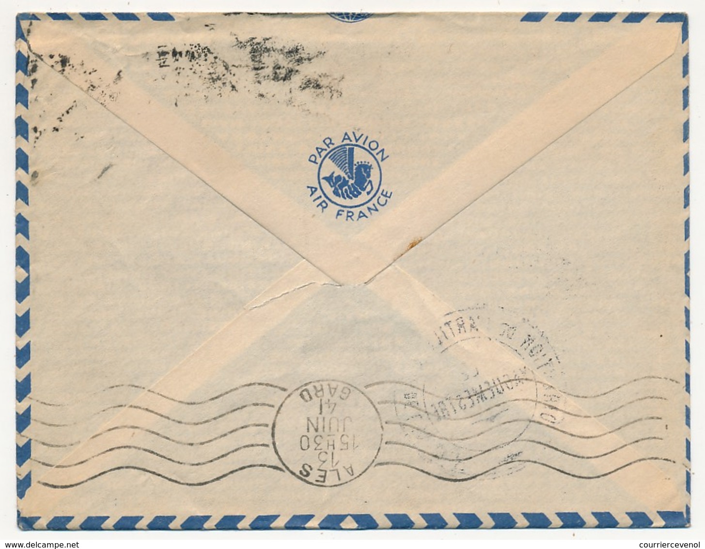 SENEGAL - Enveloppe Depuis Dakar 1941 - Cachet "Direction De L'Artillerie De L'A.O.F. Le Vaguemestre" - Cartas & Documentos