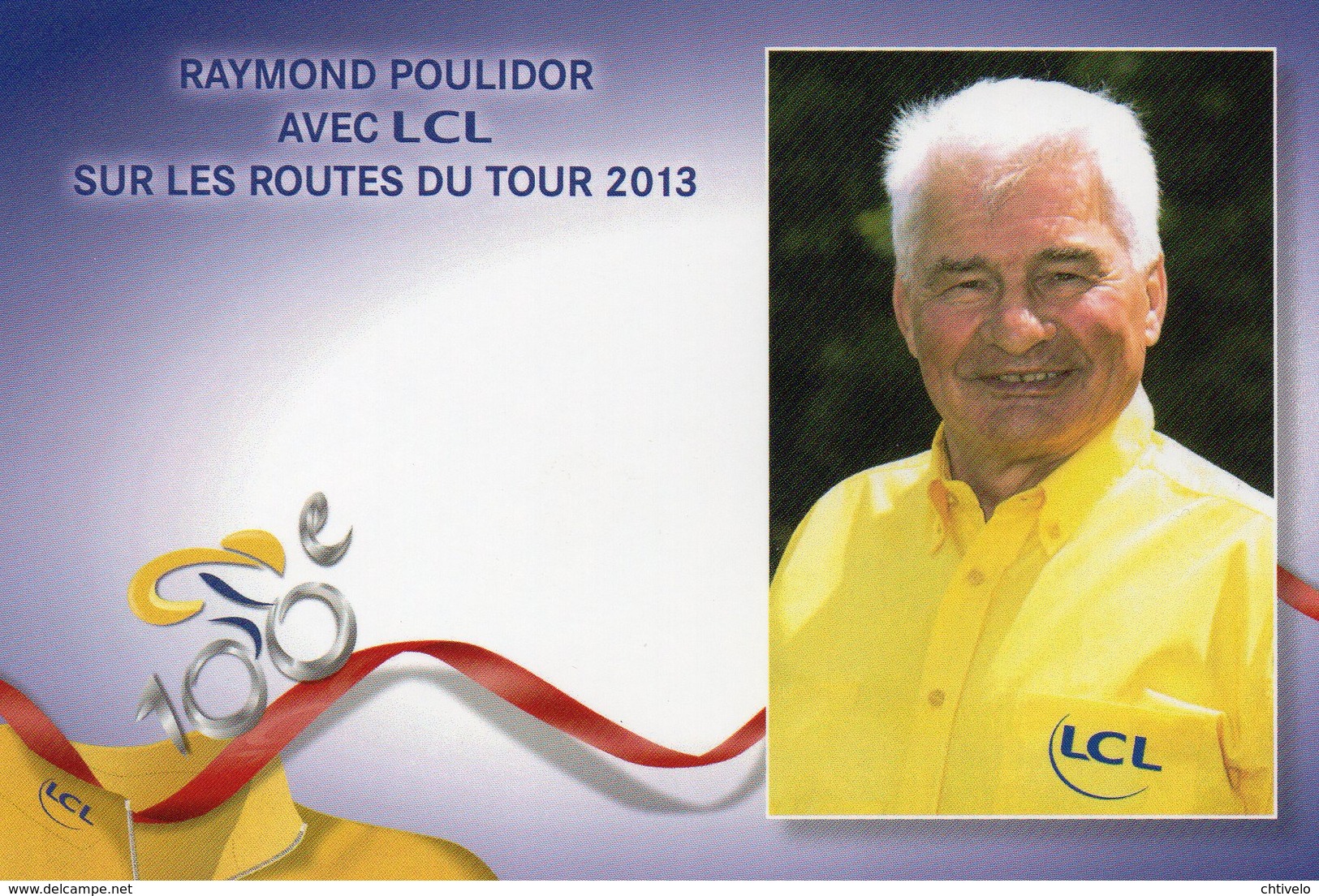 Cyclisme, Raymond Poulidor, Tour De France 2013 - Cyclisme