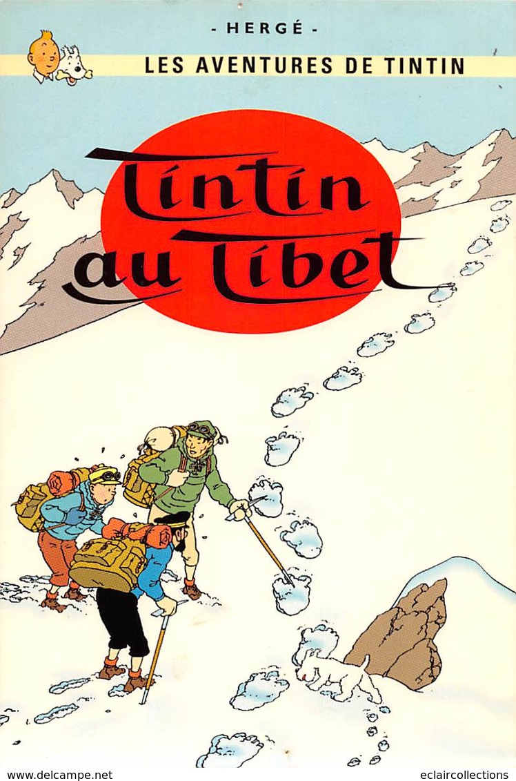 Thème . Bande Dessinée . Tintin   5 Cartes Vintage. Edition Yvon Et Autres   (voir Scan) - Comicfiguren