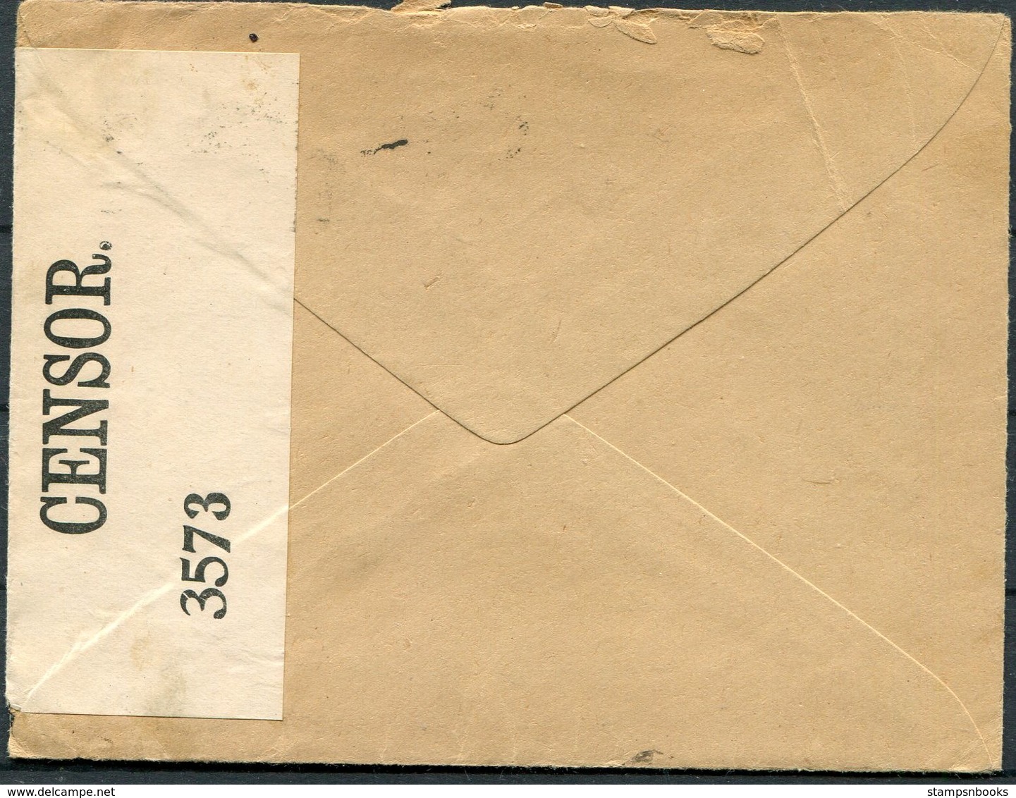 1917 Field Post Censor Covers (2) (France?) - Lady Gibson, Ravenscliffe, Hamilton Ontario. Maj. Gen. Sir John M. Gibson - Covers & Documents