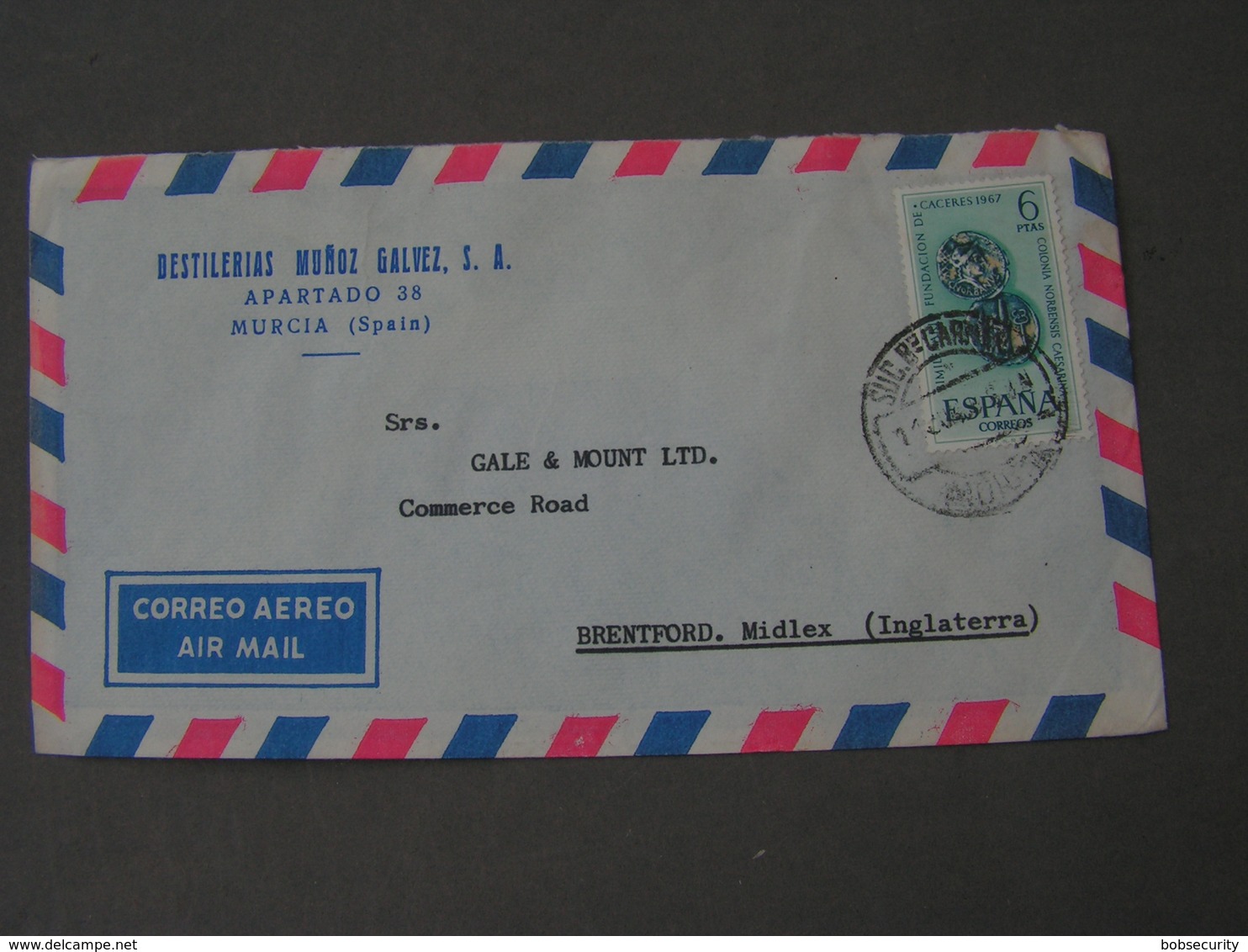 Spanien Cv, Ca, 1964 - Briefe U. Dokumente