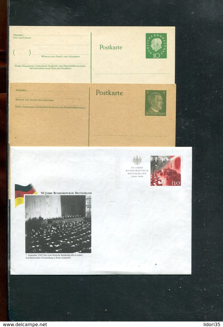 Deutschland / Int. Posten Mit Rd. 100 Ganzsachen ** (20137-330) - Lots & Kiloware (max. 999 Stück)