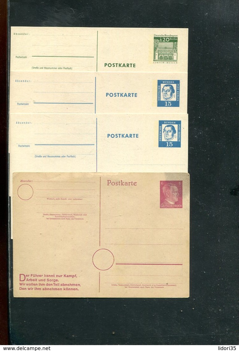 Deutschland / int. Posten mit rd. 100 Ganzsachen ** (20137-330)