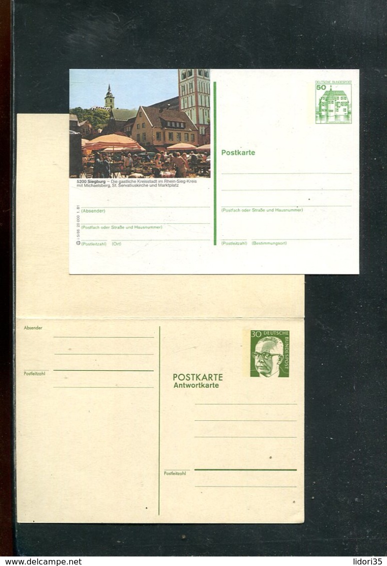 Deutschland / int. Posten mit rd. 100 Ganzsachen ** (20137-330)