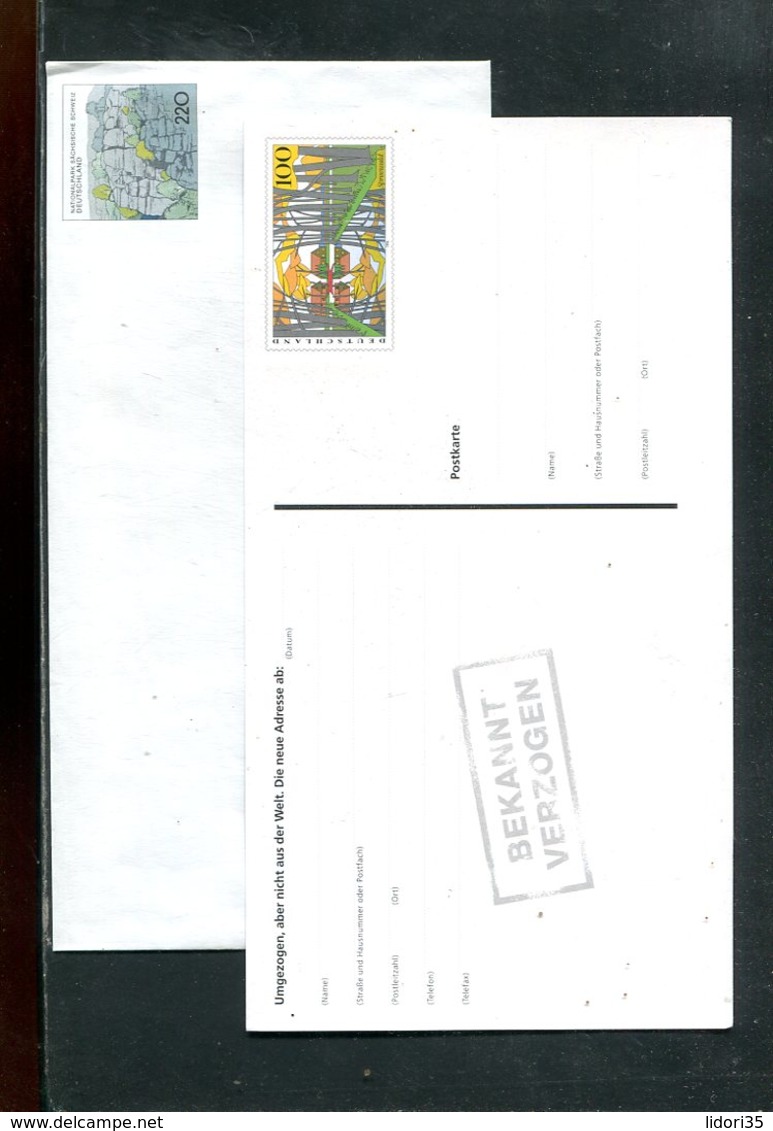 Deutschland / int. Posten mit rd. 100 Ganzsachen ** (20137-330)