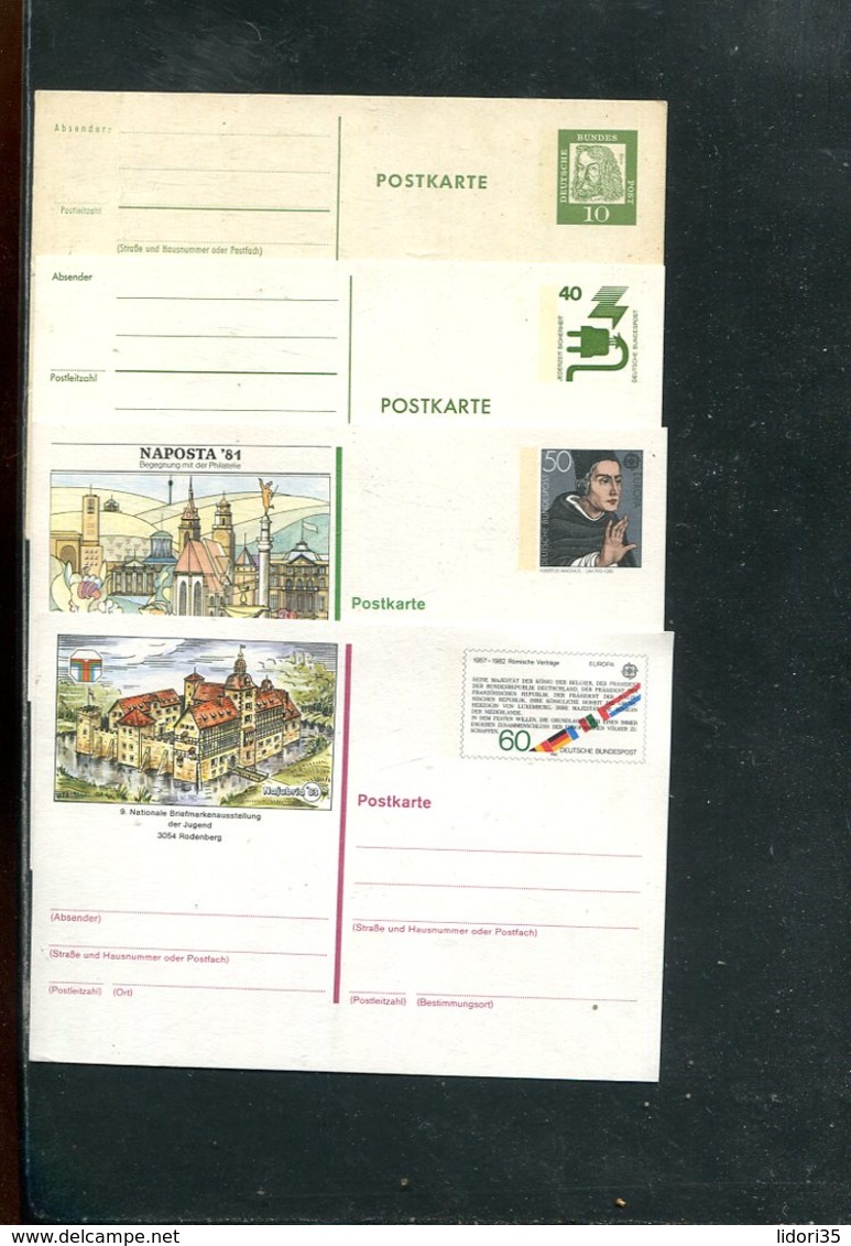 Deutschland / int. Posten mit rd. 100 Ganzsachen ** (20137-330)