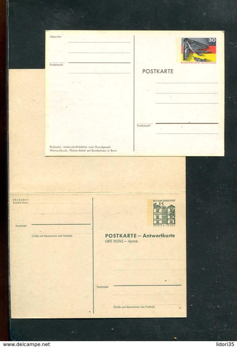 Deutschland / int. Posten mit rd. 100 Ganzsachen ** (20137-330)