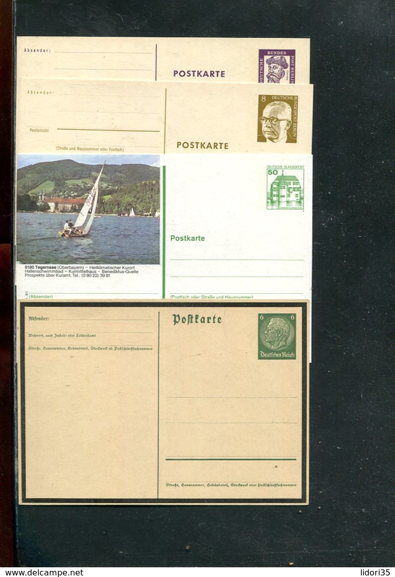 Deutschland / int. Posten mit rd. 100 Ganzsachen ** (20137-330)