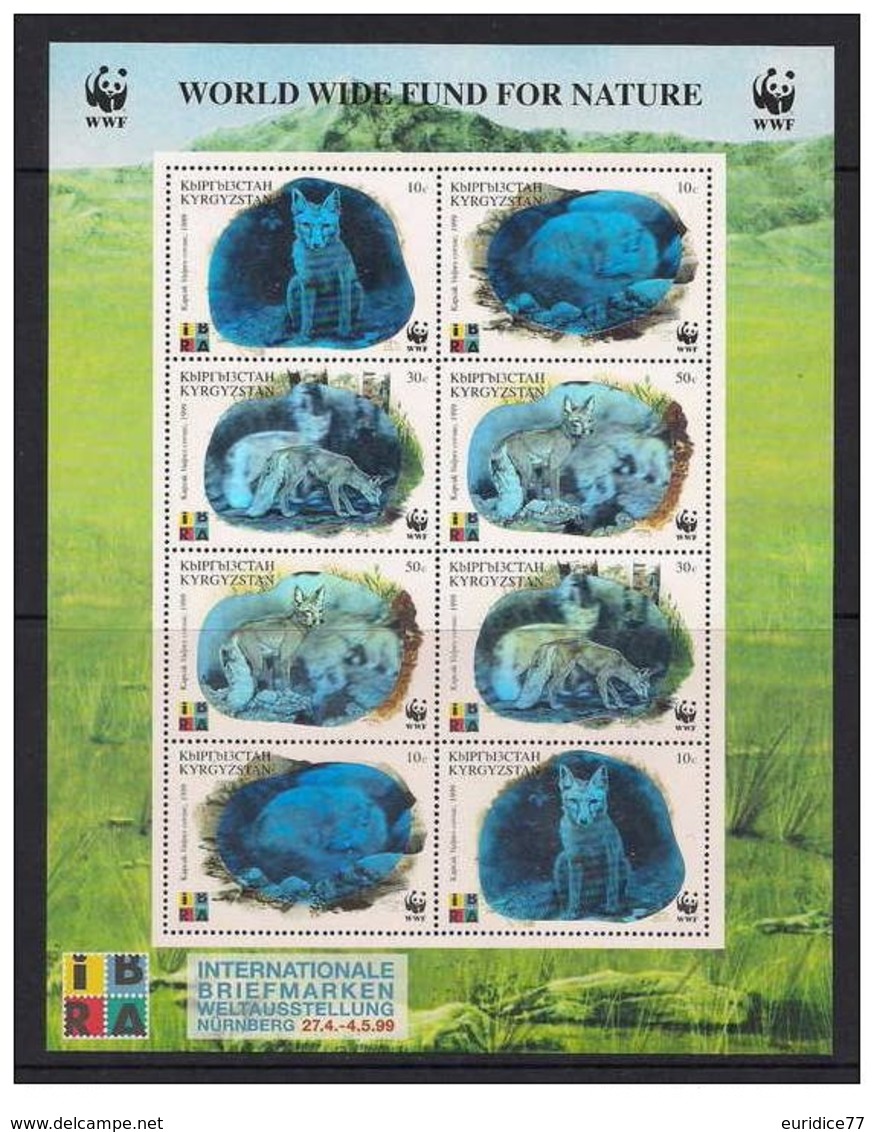 Kyrgyzstan 1999 - WWF Ibra 99 Miniature Sheet Mnh - Kyrgyzstan