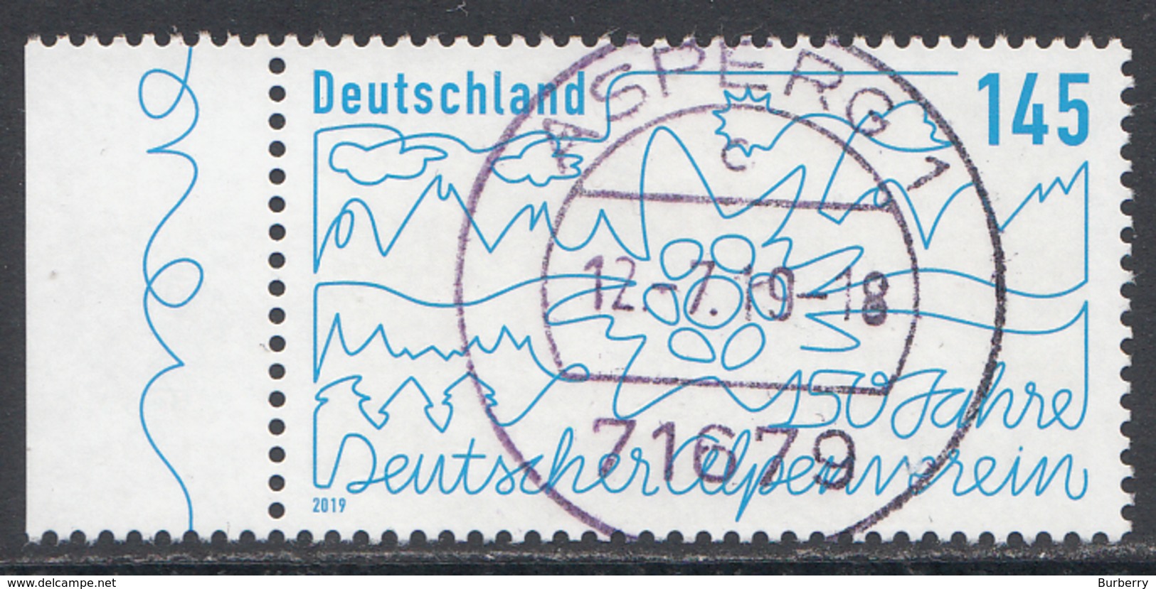 Bund - Neuheiten 2019 Mi. 3456 - Rundgestempelt - Usados
