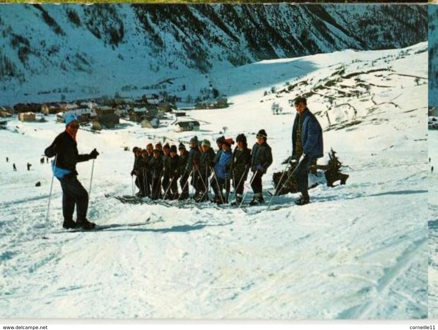 04 - LARCHE - LA LEÇON DE SKI - Autres & Non Classés