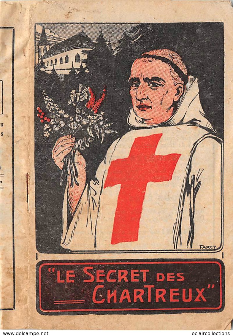 Vieux Papiers    Carnet Médical  Le Secret Des Chartreux     14,5x9 Cm (voir Scan) - Reclame