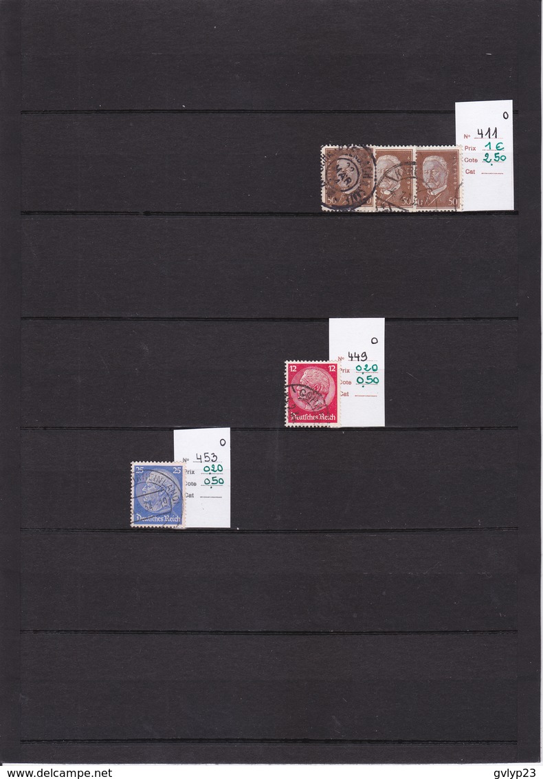 UN LOT DE 466 TIMBRES OBLITéRéS, NEUFS**, NEUFS*, NEUFS SANS GOMME, / AU 1 1/10° DE LA COTE YVERT ET TELLIER 2011