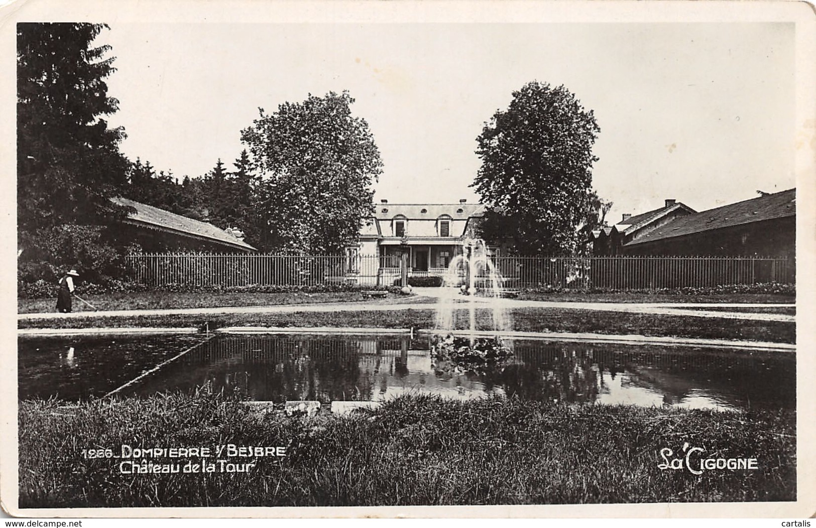 03-DOMPIERRE SUR BESBRE-CHÂTEAU DE LA TOUR-N°C-2032-H/0057 - Other & Unclassified