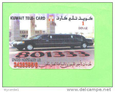 KUWAIT - Remote Phonecard/Motor Car - Cars