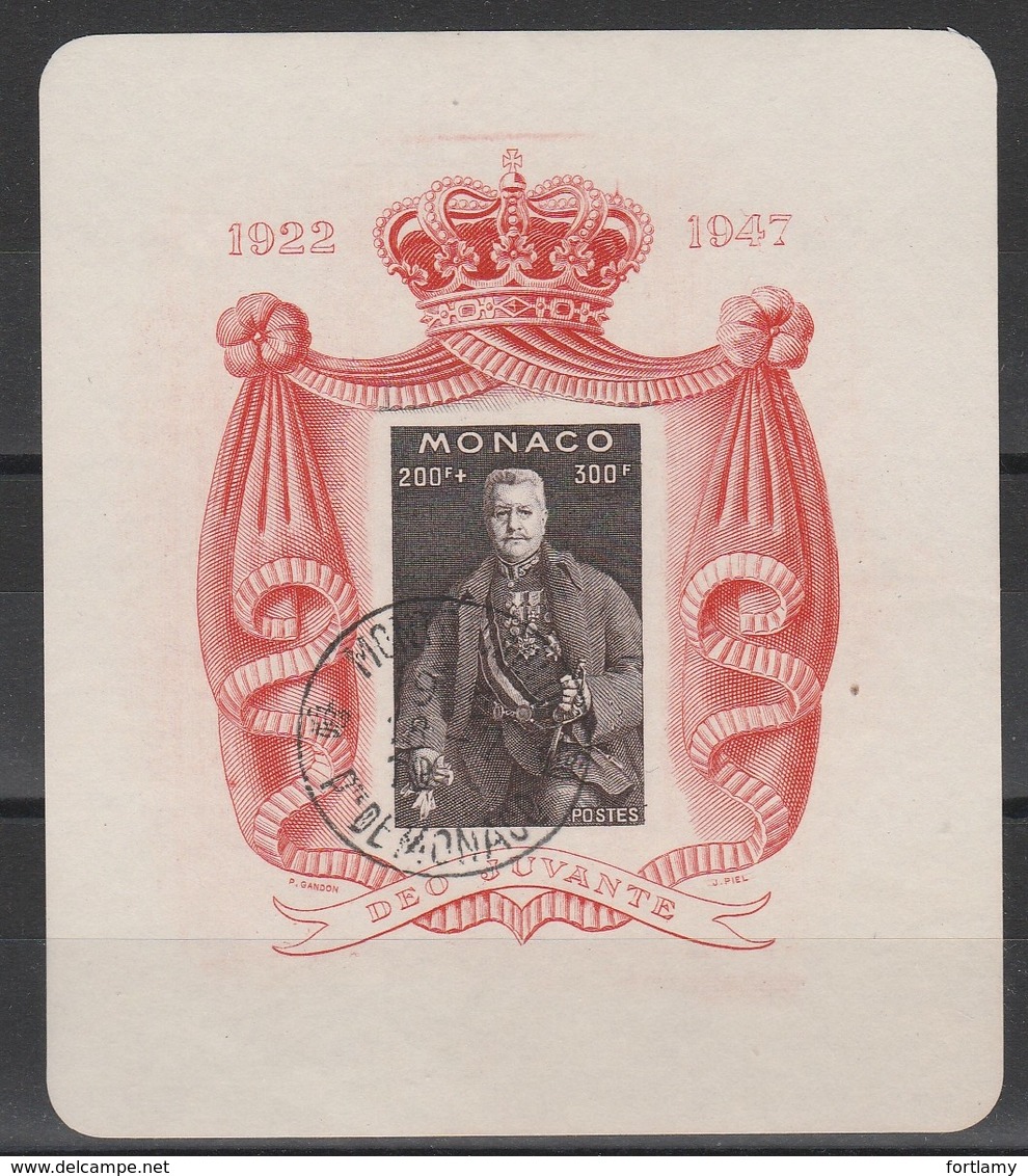 LOT 101 MONACO BLOC N° 2 Oblitéré - Used Stamps