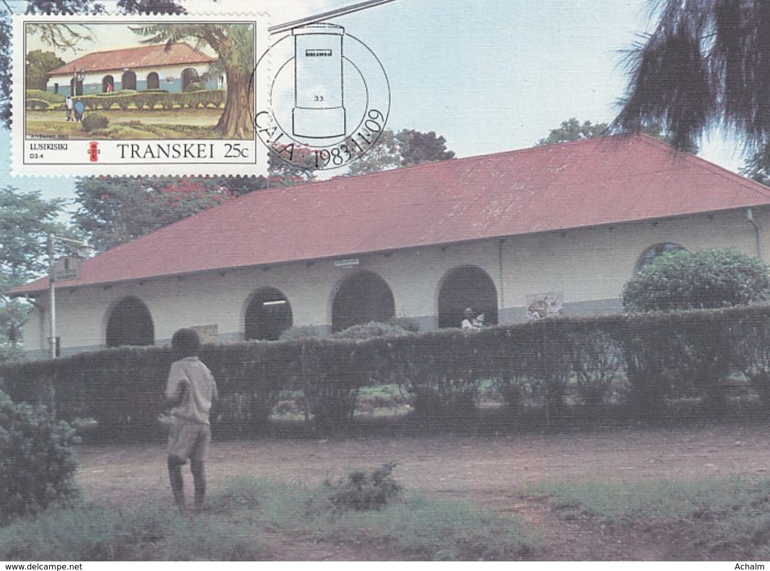 Transkei - Maximum Card Of 1983 - MiNr. 130 - Post Offices - Lusikisiki - Transkei