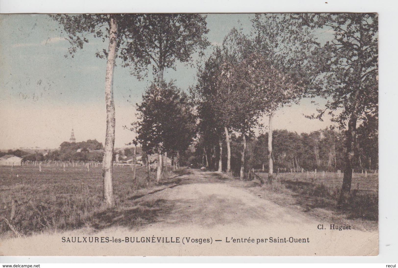 VOSGES - SAULXURES Les BULGNEVILLE  - L'Entrée Par Saint Ouent - Autres & Non Classés