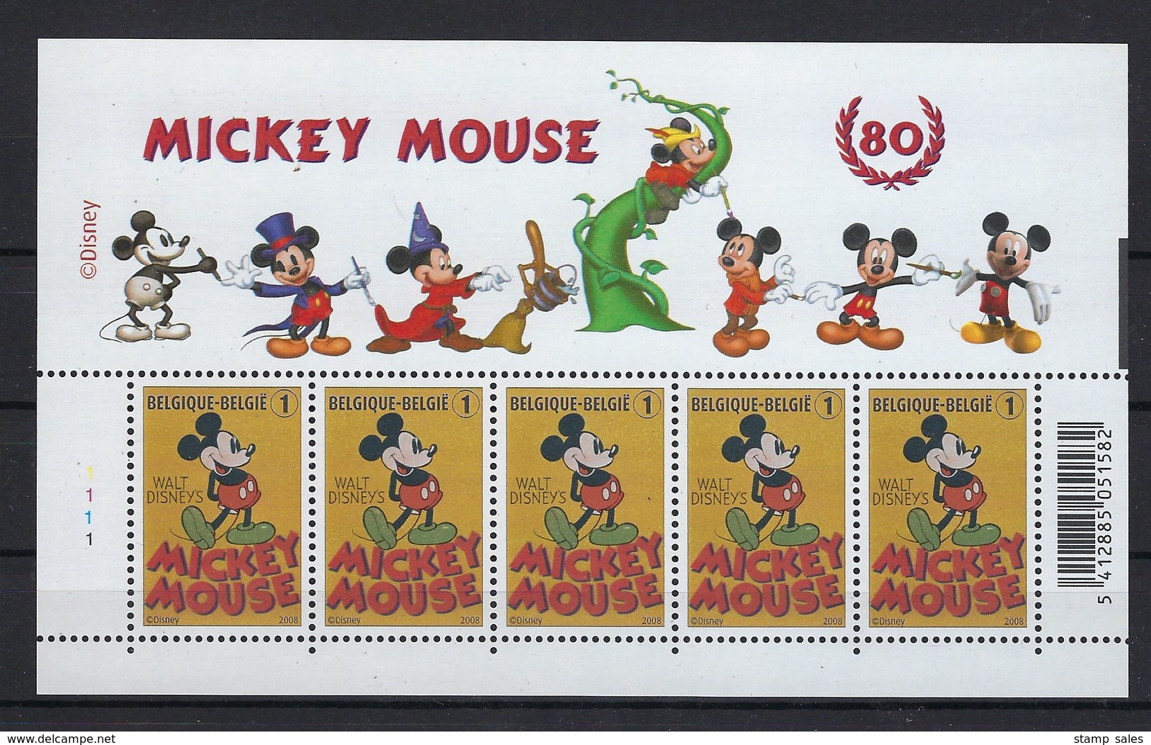 N°F3784 MNH ** POSTFRIS ZONDER SCHARNIER Mickey Mouse SUPERBE - Neufs