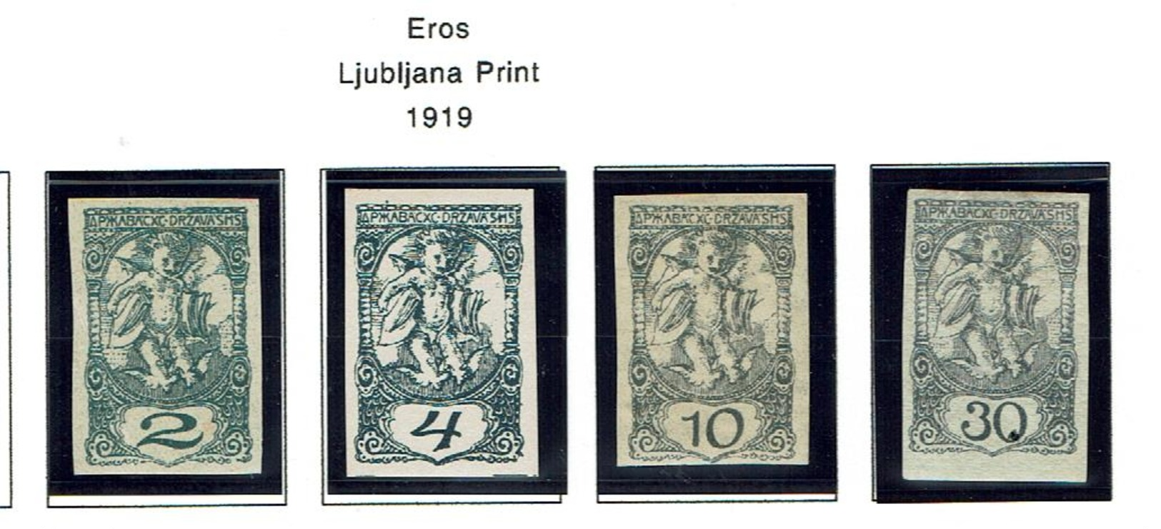 JUGOSLAVIA...1919..mh....issues For Slovenia - Timbres Pour Journaux