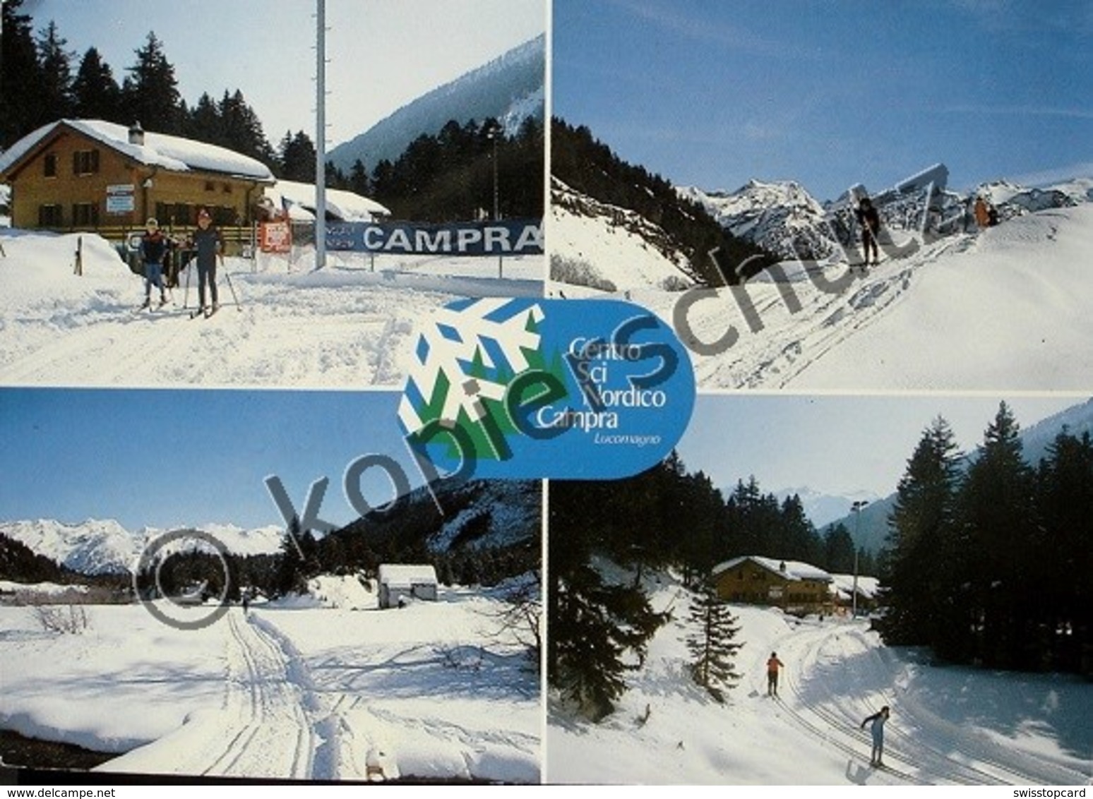 CAMPO OLIVONE Wintersport Ski-Langlauf - Olivone