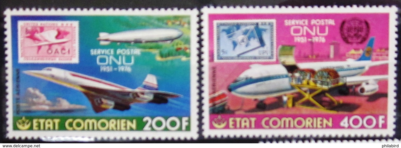 COMORES                   PA 110/111                       NEUF** - Comores (1975-...)